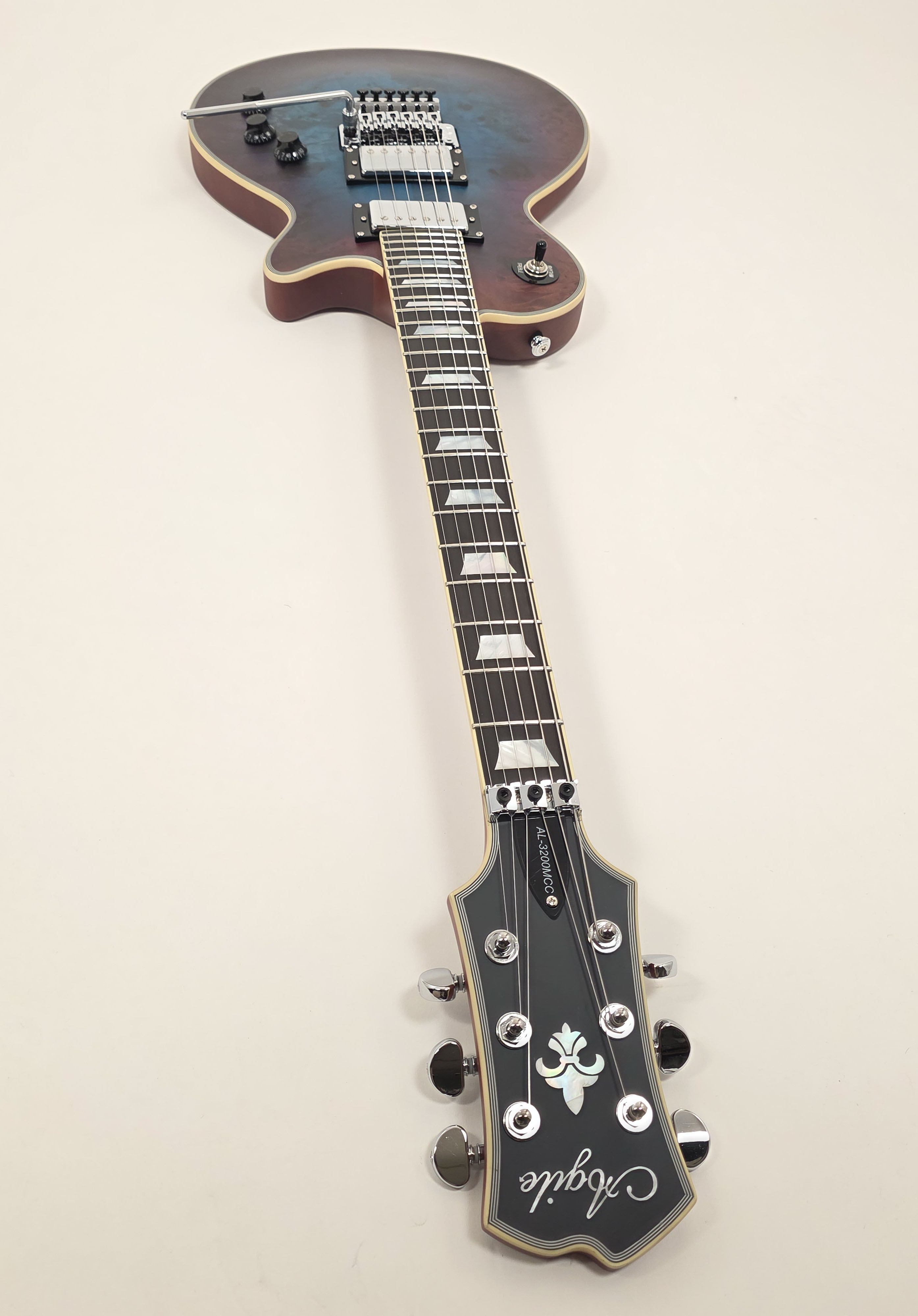 Agile AL-3200MCC-P Special Edition Satin Blue-Purple Burl