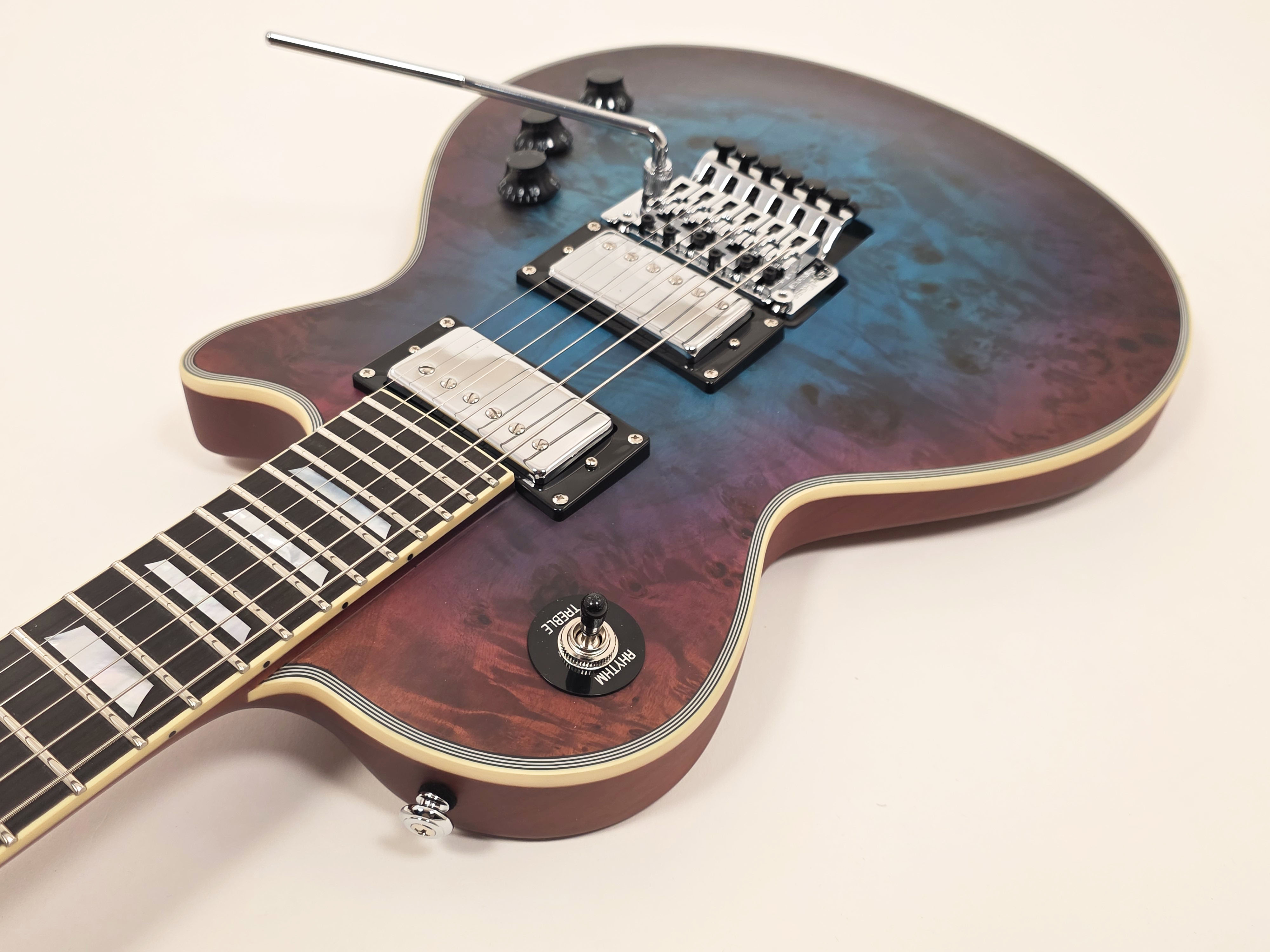 Agile AL-3200MCC-P Special Edition Satin Blue-Purple Burl