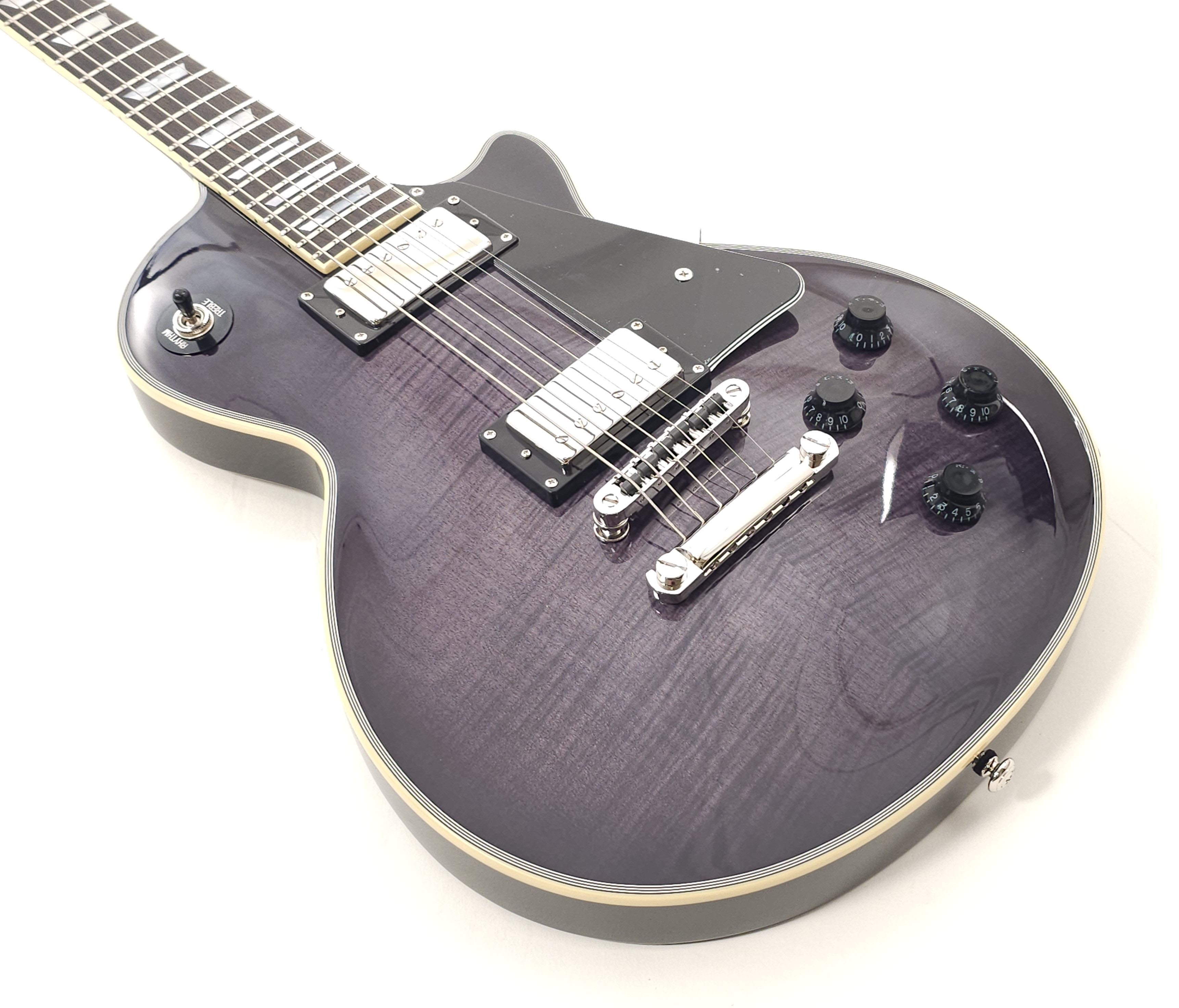 Agile AL-3200MCC-27 Black Flame Baritone Guitar