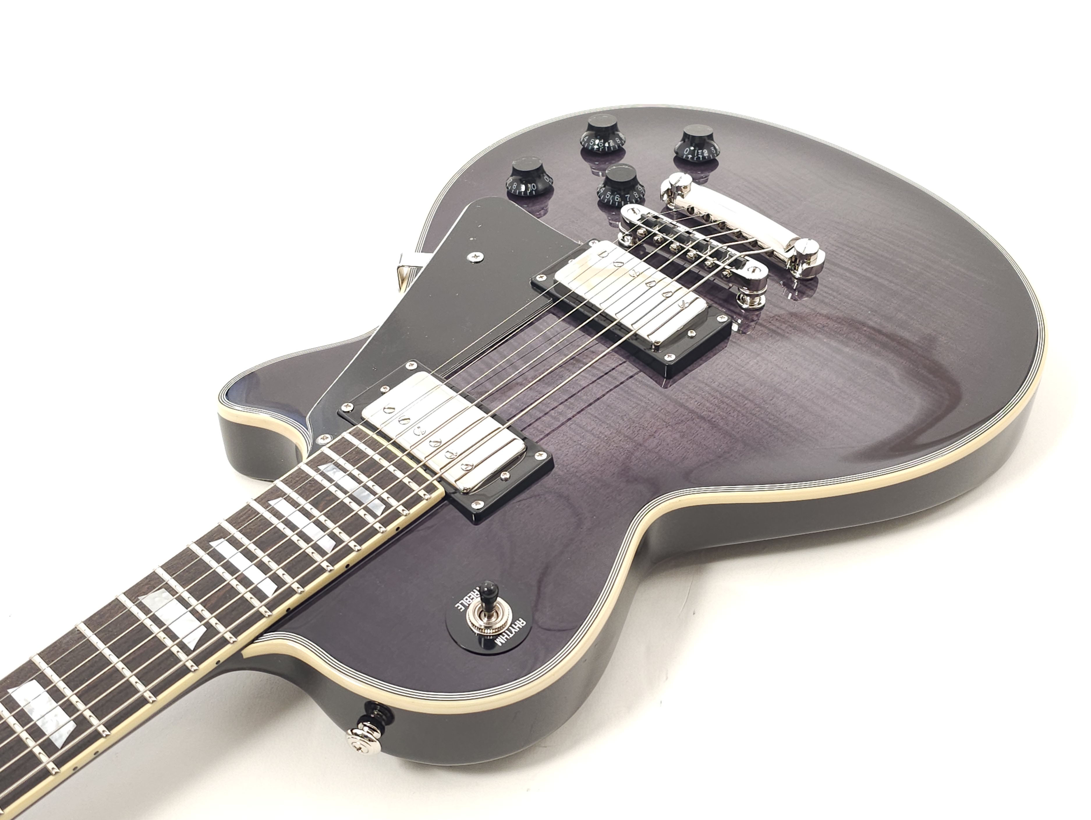 Agile AL-3200MCC-27 Black Flame Baritone Guitar