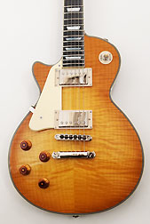 Agile AL-3200MCC-25 Lemon Burst Flame Left Handed (Advanced Order 5-27)