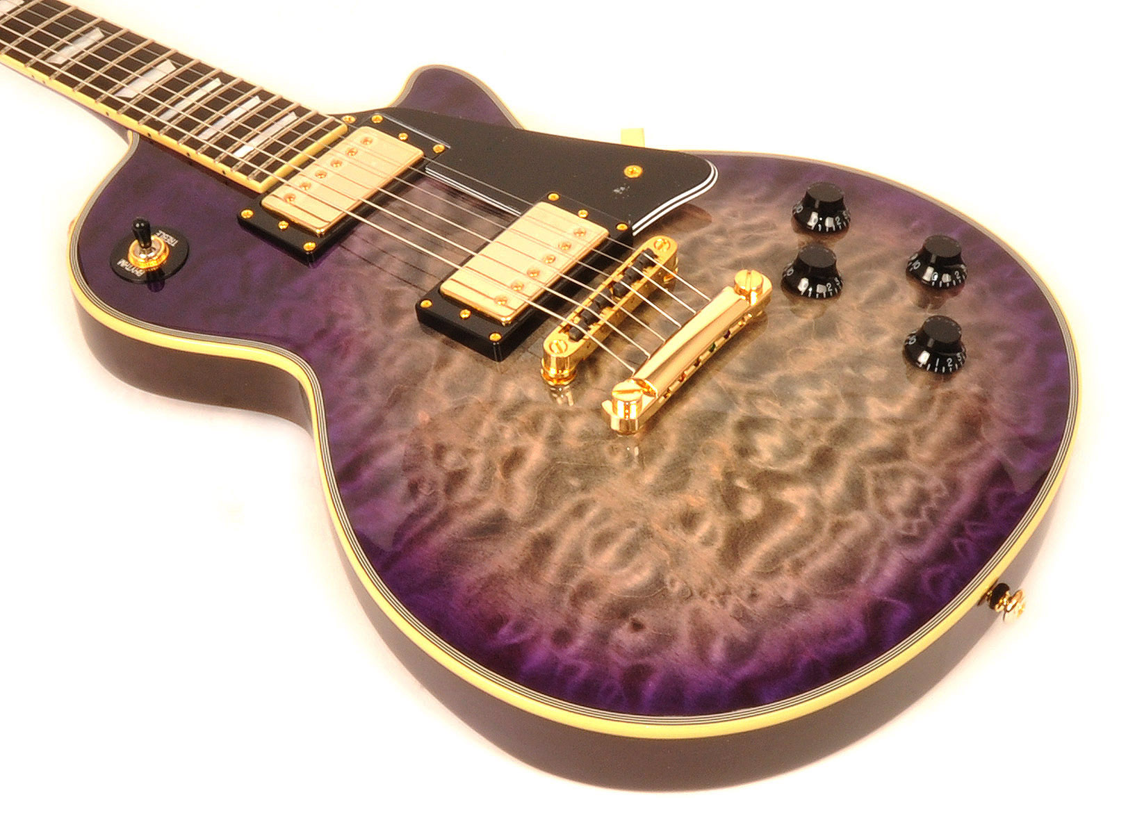 AL-3200MCC Purple / Black Quilt Gold HW