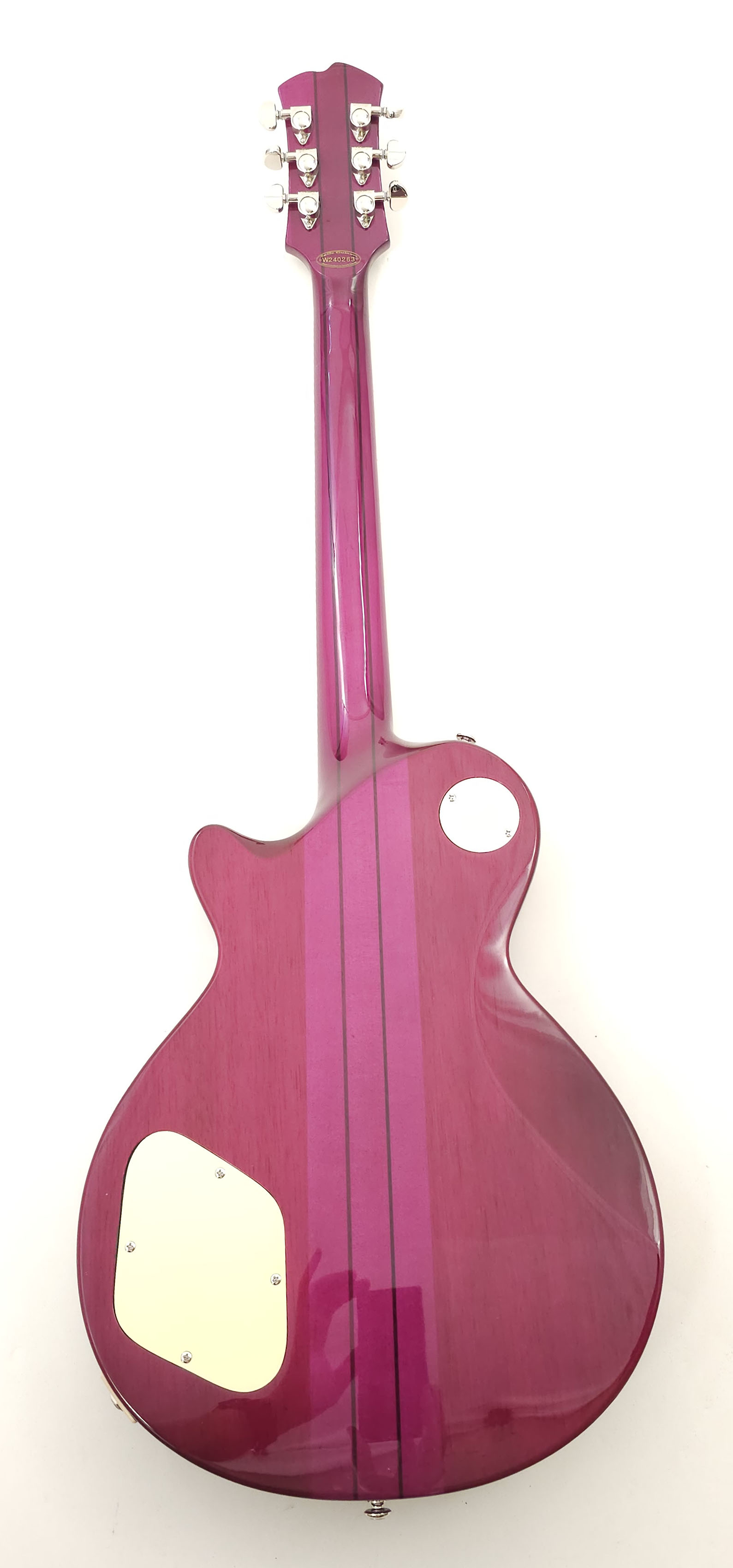 ギター AYU Agile AL-3200MCC Purple Flame Slim