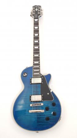 Agile AL-3200MCC-27 Blue Flame Baritone Guitar 