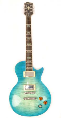 Agile ALD-3010SE Slim Body Oceanburst Flame Korina Wood