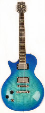 Agile ALD-3010SE Light Weight Slim Body Oceanburst Flame Korina Wood Left Handed B Stock