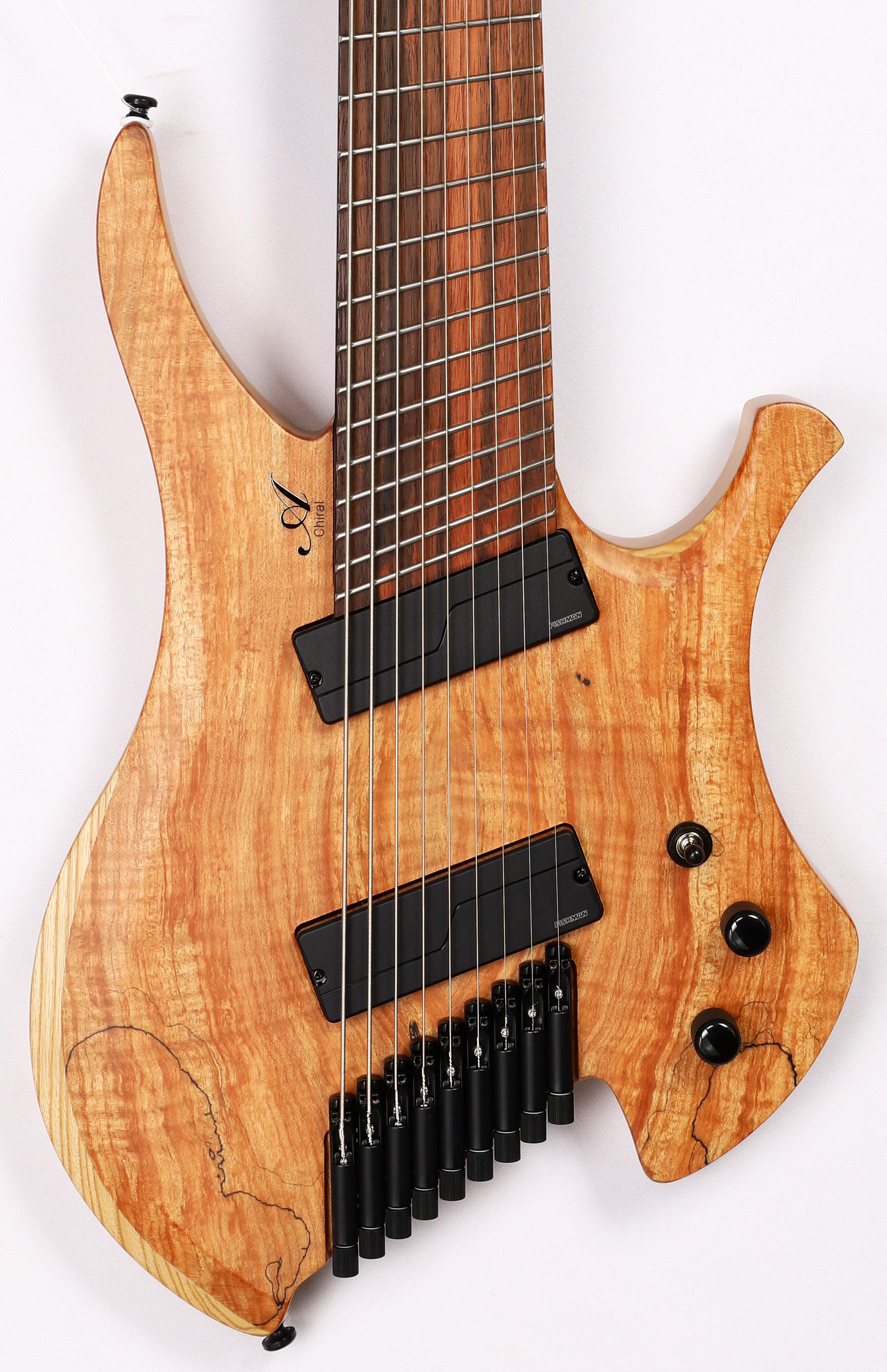 Agile Chiral Nirvana 92730 EB MOD SS Solid Spalted Flame Nat