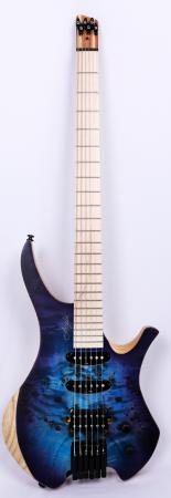 Agile Chiral Parity 628 MN HSS SS Blue / Purple Burst Baritone Guitar