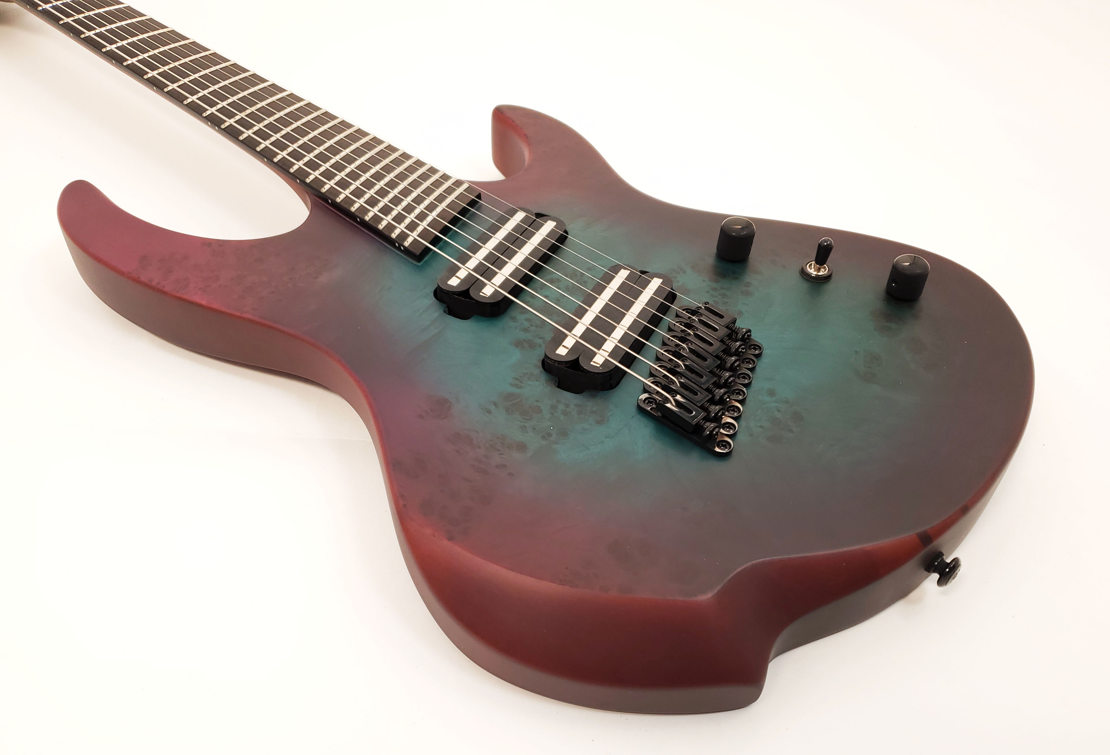 邦楽 everset Agile Intrepid Pro 72527 EB CP Blue / Purple Burl