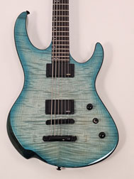 Agile Intrepid Pro Bass 6 EB EMG 630 Oceanburst TOM
