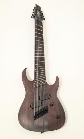 Agile Pendulum Pro 92730 EB CA Charocal � 9 String Multi-Scale Fan Fret Guitar