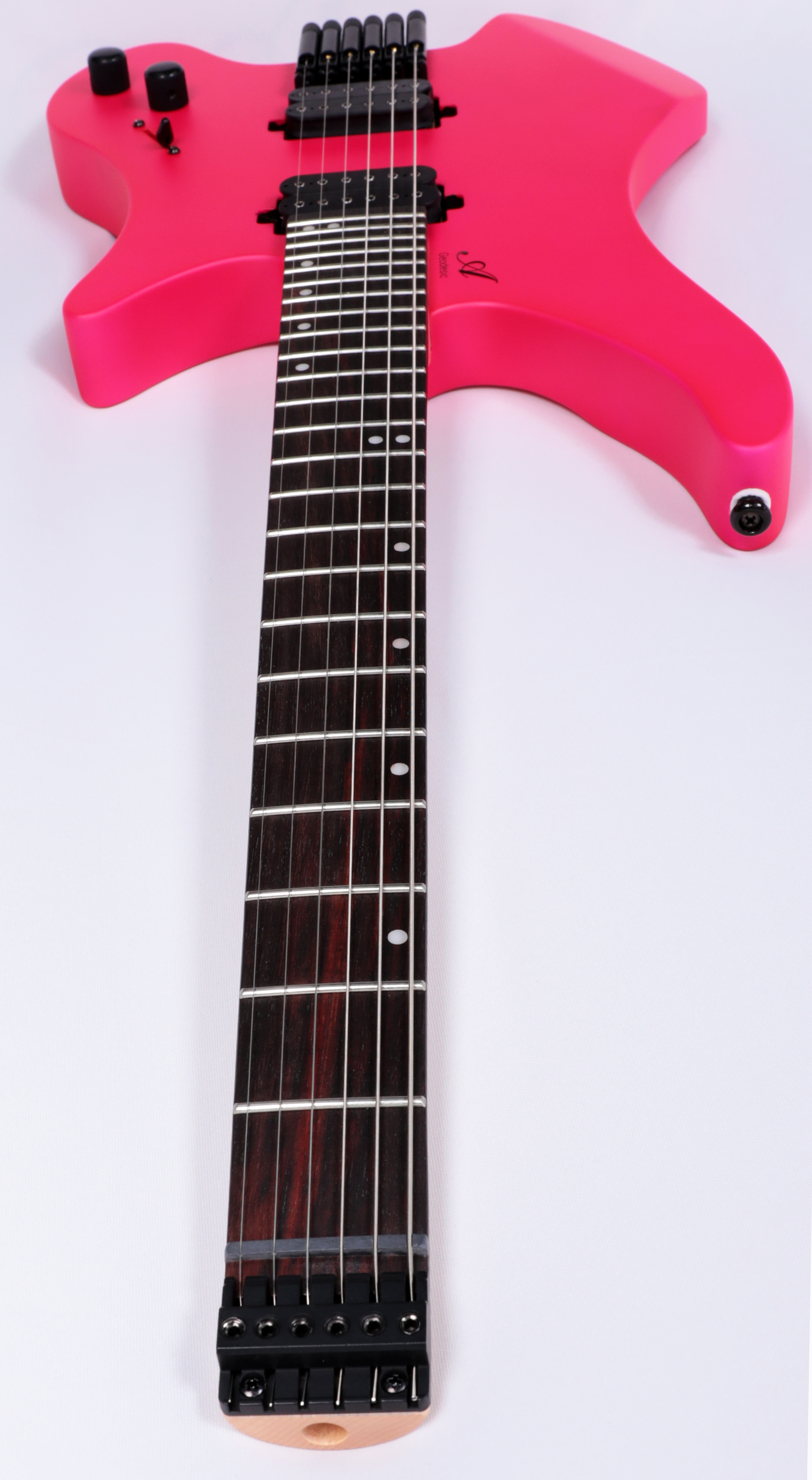 ギター NeotenicSound MasterD Agile Geodesic 625 Neon Pink