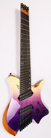 Agile Perihelion HL 82528 Fade Purple Headless Guitar