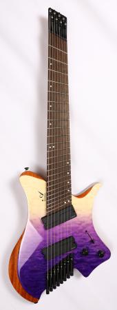 Agile Perihelion Pro 82528 MOD GL Purple Fade Headless Guitar Advanced Order 8/31