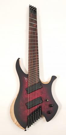 Agile Chiral Nirvana 82528 MN MOD SS Satin Red-Edge B Stock w/Case