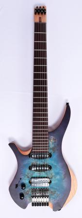 Agile Chiral 727 HSS Satin Blue Purple Headless Left B Stock w/Case