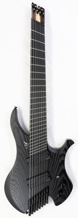 Agile Chiral Nirvana 82730 RL MOD SS Flat Black Headless Guitar Advanced Order (4-25)