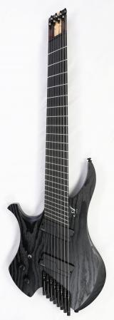 Agile Chiral Nirvana 82831 RL MOD SS Flat Black Left Handed Headless Guitar Advanced Order (12-31)