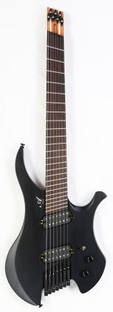 Agile Chiral Parallax 72527 RN Flat Black Headless Guitar Advanced Order (4-27)