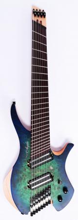 Agile Chiral Parallax 82528 Satin Green / Blue B Stock