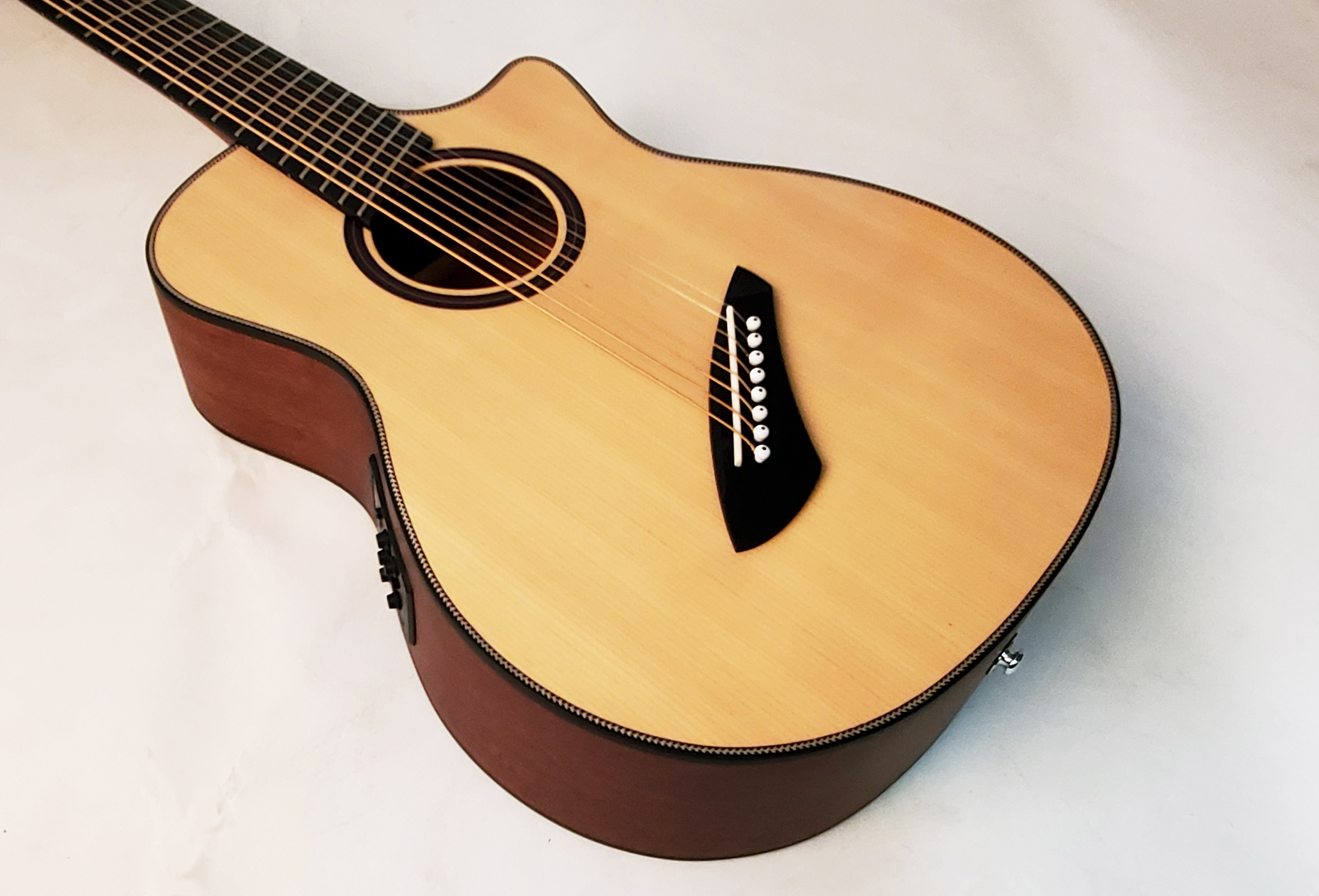 Agile Renaissance Classical 82527 EB EQ Cutaway NA (Nylon String)