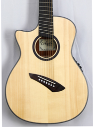 Agile Renaissance 72527 RL EQ NA 7 String Left Handed Acoustic Multiscale Advanced Order (1-22)