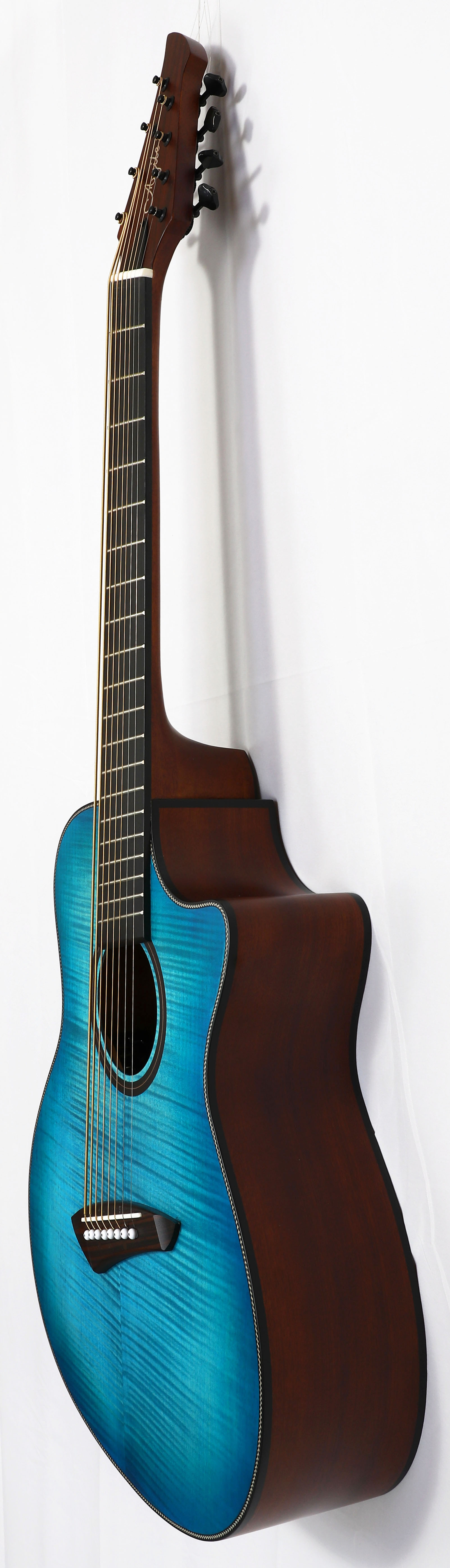 Agile Renaissance 82527 RL EQ Oceanburst Flame 8 String Acoustic