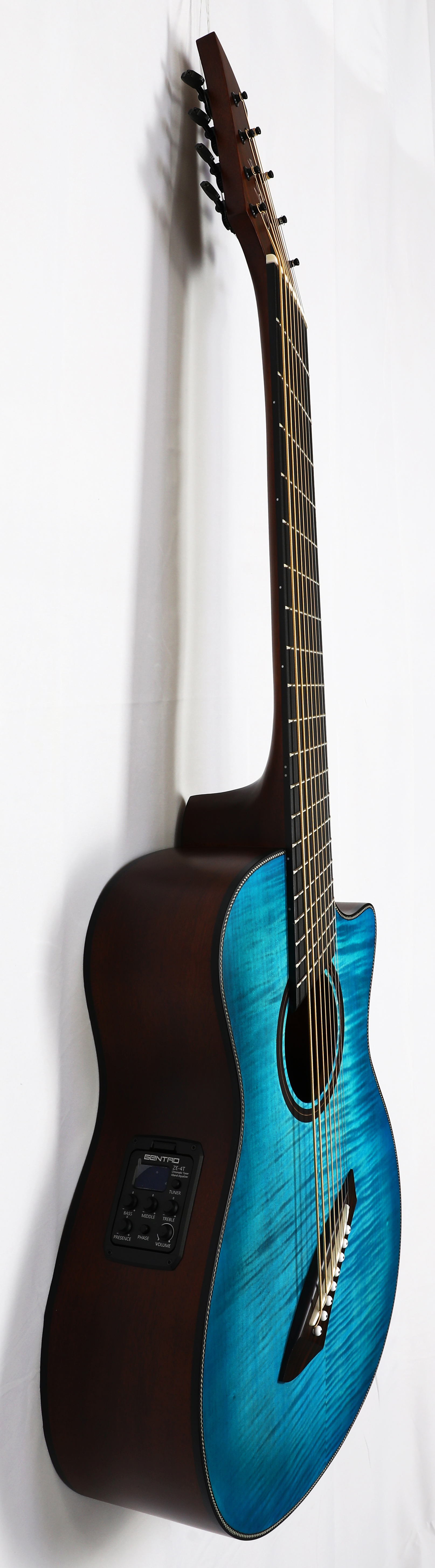 Agile Renaissance 82730 RL EQ Oceanburst Flame Steel String