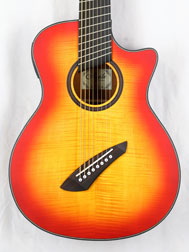 Agile Renaissance 82730 RL EQ Sunburst 8 String Acoustic