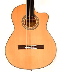 Agile Renaissance Classical 625 EQ CUT Fretless Guitar