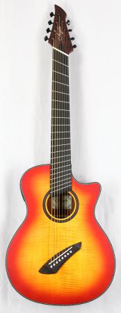 Agile Renaissance 82730 RL EQ Sunburst 8 String Acoustic