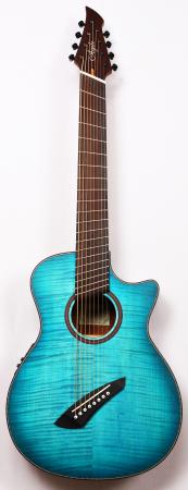 Agile Renaissance 82730 RN EQ Oceanburst Flame 8 String Acoustic