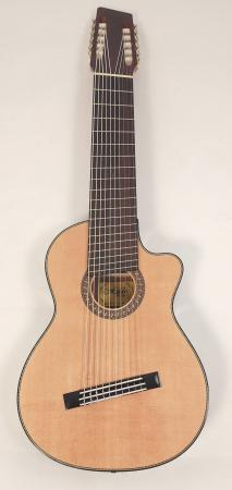 Agile Renaissance Classical 102527 RN EQ Cutaway (Nylon String) Pre-Production Sample w/Case