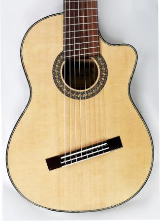 Agile Renaissance Classical 82527 EB EQ Cutaway NA (Nylon String)