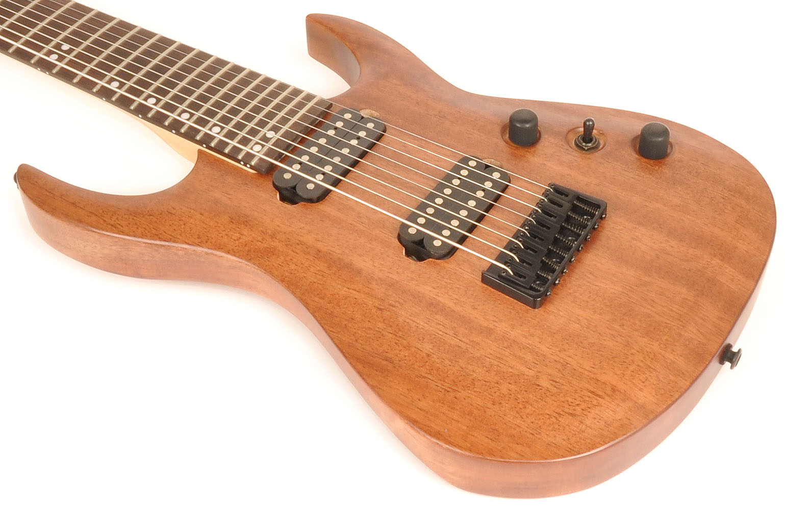 Agile Septor 827 AN CP CF Nat Mahog DOT 8 String Electric