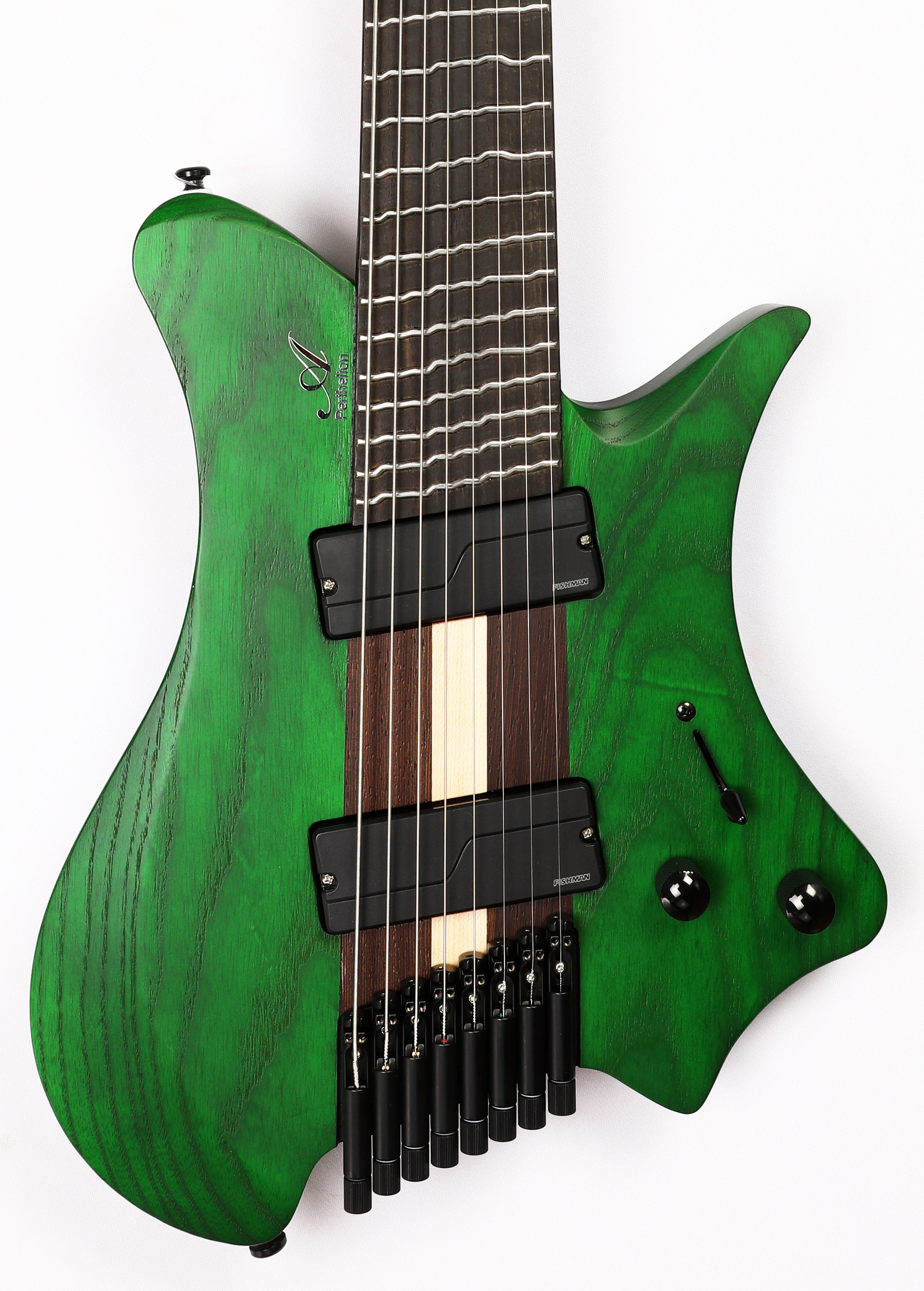 Perihelion Pro 82628 TT Neck-Thru True Temperament Guitar Gloss Green