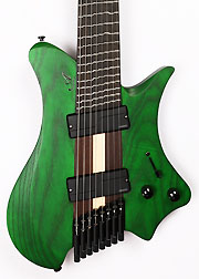 Perihelion Pro 82628 TT Neck-Thru True Temperament Guitar Gloss Green