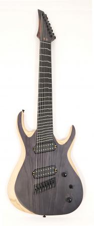 Perihelion TT 82628 Neck-Thru True Temperament Guitar Charcoal