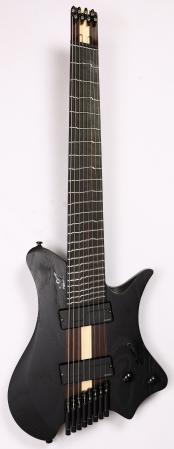Perihelion Pro 82628 TT Neck-Thru True Temperament Guitar Charcoal