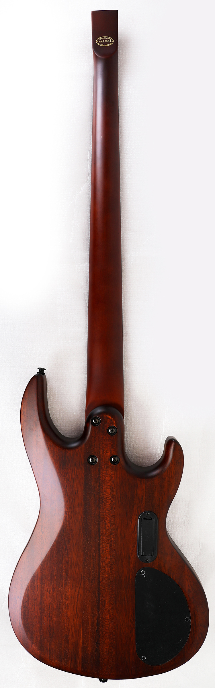 ベース yuito Brice HXB2-404 Headless Nat Burl Left Handed - RondoMusic.com