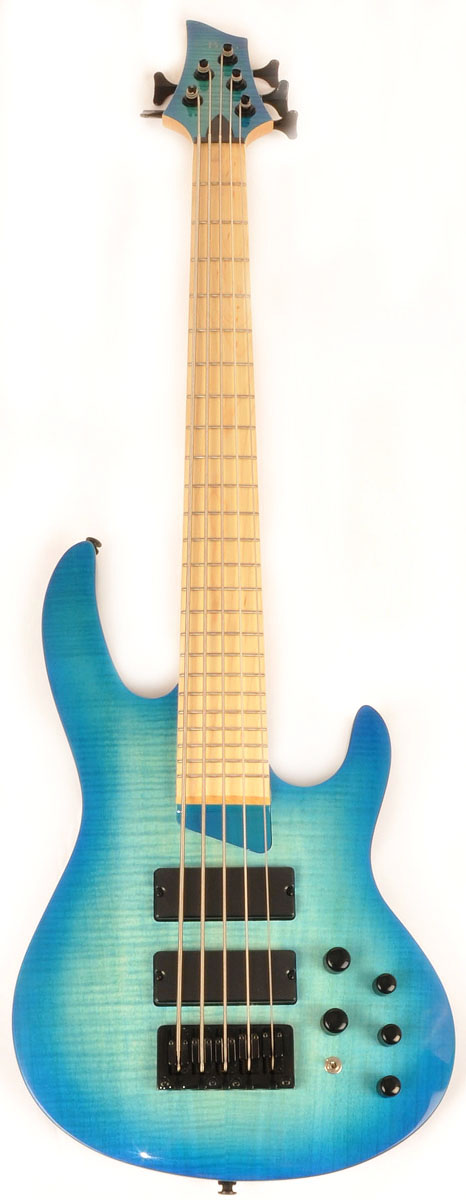 Brice HXB2-405 3/4 MN Oceanburst Flame Short Scale Bass B Stock