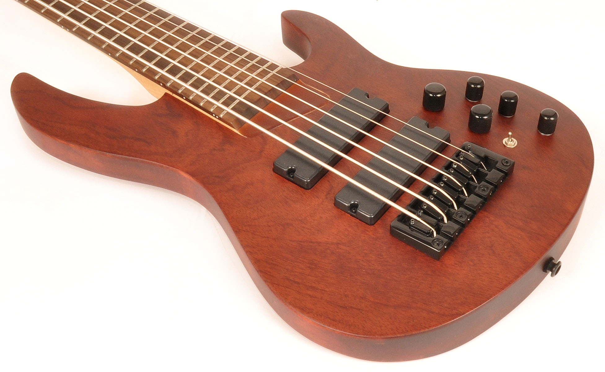Brice HXB2-406 3/4 Nat Bubinga Short Scale Bass - RondoMusic.com