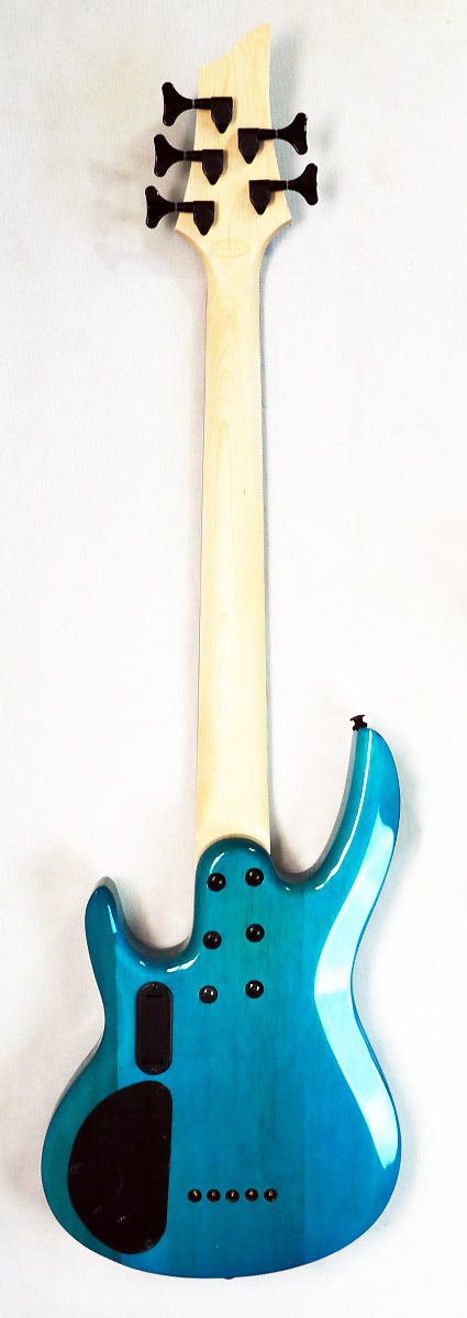 Brice HXB2-405 3/4 RN Oceanburst Flame Fretless Short Scale