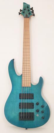 Brice HXB2-405 3/4 MN Oceanburst Flame Short Scale Bass 