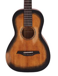 Bromo BAR6H-HS � All-Solid 12-Fret Parlor Acoustic Guitar � Historic Sunburst