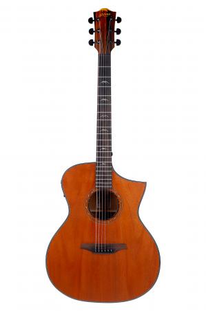 Bromo BAT 4MCE Solid Mahogany Top Acoustic Electric 