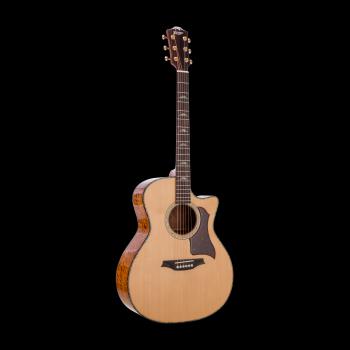 Bromo BAN 2CE Solid Top Grand Auditorium Cutaway Guitar