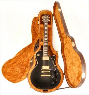 Douglas EGC-450 LP Premium Brown Case with Gold Lining