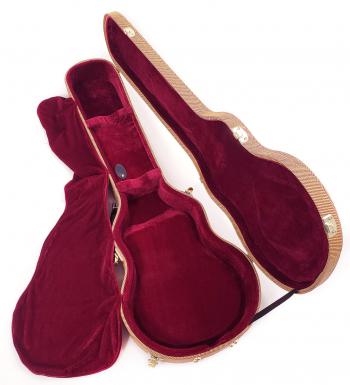 Douglas EGC-400 LP Premium Tweed Guitar Case with Burgundy Lining