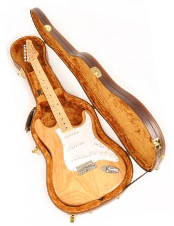 Douglas EGC-450 ST Premium Brown Case with Gold Lining FENDER STRAT, TELE, EPIPHONE CORONET PRS AND MORE